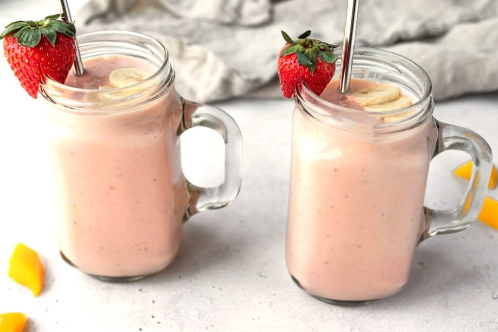 Strawberry Banana Smoothie
