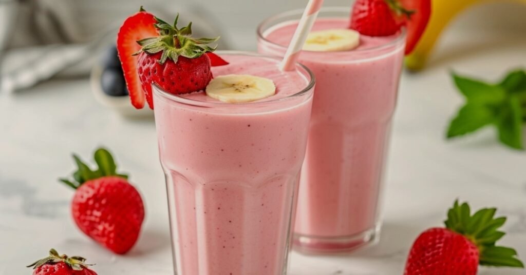 Strawberry Banana Smoothie